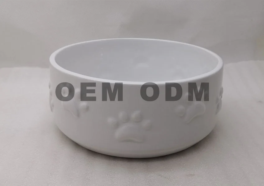Ceramic Cat Water Bowl